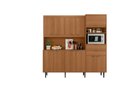 Ver imagem 4 de Kit Cozinha Bahamas 2.0 C/ 11 Portas e 2 Gavetas Jequitiba - Lukaliam