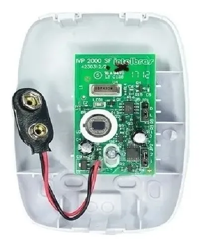 Sensor De Alarme E Presença Infravermelho Intelbras Ivp 3000 Cf Sem Fio - 4