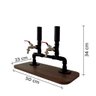 Dispenser Dosador Serve Bebidas Drinks Whisky Bar Adega Estilo Industrial Preto Laca - 4