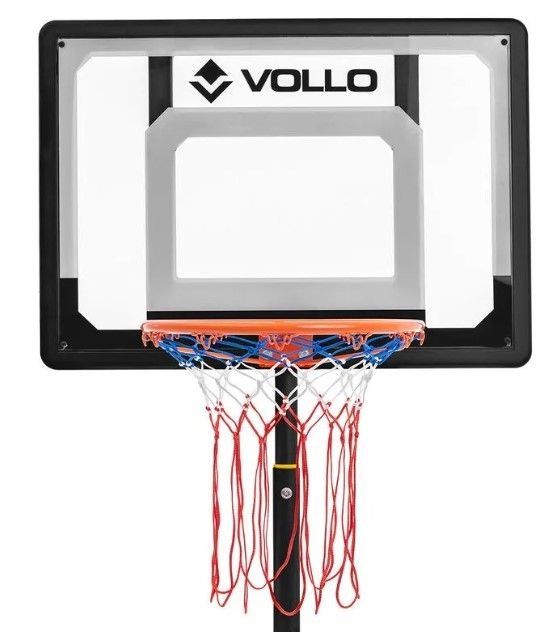 Tabela de Basquete Portátil Altura Ajustável até 2,10m Aro 38cm Vollo - 4