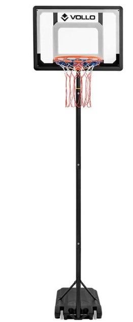 Tabela de Basquete Portátil Altura Ajustável até 2,10m Aro 38cm Vollo - 3