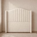 Ver imagem 2 de Cabeceira para Cama Box Estofada Zoe Decorativa Moderna Curva Organica Minimalista Casal 140 cm Padr