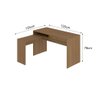 Conjunto Mesa com Gaveta e Mesa Auxiliar Web Office - 3