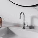 Ver imagem 3 de Torneira Água Fria Bica Baixa Geométrica Cromado Casavilla