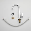 Ver imagem 7 de Torneira Água Fria Bica Baixa Geométrica Cromado Casavilla