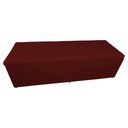 Ver imagem 3 de Calçadeira Recamier Baú Casal Super King 195cm Juliana Suede Bordô