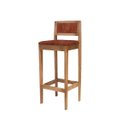 Ver imagem 4 de Kit 2 Banquetas Assento Encosto Estofado em Sintetico Hellen:mel com Sintetico Whisky