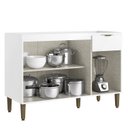 Ver imagem 5 de Balcão de Cozinha 3 Portas 1 Gaveta 120cm Magnólia Yescasa