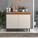 Ver imagem 4 de Balcão 1.20 Cecilia com Tampo Freijó Off White