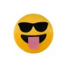 Almofada Emoji 45cm - Mostrando a Língua de Óculos Escuros - 1