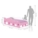 Ver imagem 4 de Cama Like Rosa Menina Solteiro Com Colchão