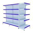 Ver imagem 1 de Kit Gôndola de Centro 01 Inicial + 01 Continuação + 01 Ponta - 1,70m