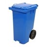 Lixeira Grande Contentor de Lixo com Rodas 240 Litros Vm - 6