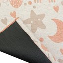 Ver imagem 4 de Tapete Infantil Antiderrapante Borboletas Retangular Era Uma Vez