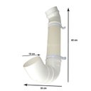 Ver imagem 2 de Bebedouro para Cães e Gatos em PVC 65cm 4 litros - Madareli