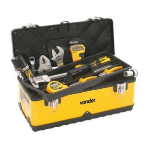 Caixa Maleta Metálica Organizadora Porta Ferramentas Vonder