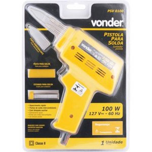 Ferro de Solda Tipo Pistola 35W Psv0100 Vonder 127 V