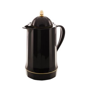 Garrafa Térmica de Café de Plástico Gênova Preta 1l - Lyor