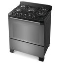 Ver imagem 3 de Fogão Itamaster 5 Bocas Digital - Prata Itatiaia