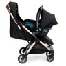 Carrinho Travel System Eva³ Trio Maxi-cosi 3 Posições (0 a 22kg) - Essential Black Champagne Maxi Co - 4