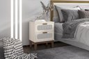 Ver imagem 2 de Mesa Para Quarto Indiana Criado Santorini Offwhite 45cm