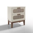 Ver imagem 1 de Mesa Para Quarto Indiana Criado Santorini Offwhite 45cm