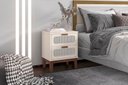 Ver imagem 2 de Mesa Para Quarto Indiana Criado Santorini Offwhite 45cm