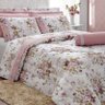 Kit Colcha Queen Passione 6 Peças Percal 200 Fios Casaborda Rosê - 2