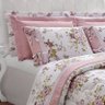 Kit Colcha Queen Passione 6 Peças Percal 200 Fios Casaborda Rosê - 5