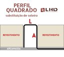 Ver imagem 2 de Perfil Quadrado, Aço Inox 304, Brilho, Marrom - 10 X 12 X 2000 Mm