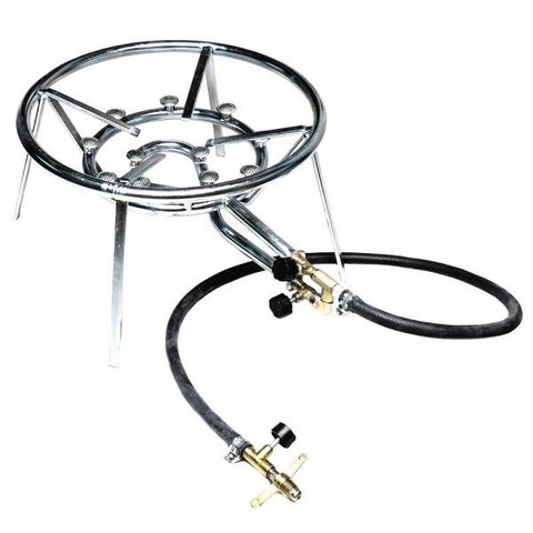 Fogareiro 12 Caulins Alta Pressão Camping e Cerveja Artesanal