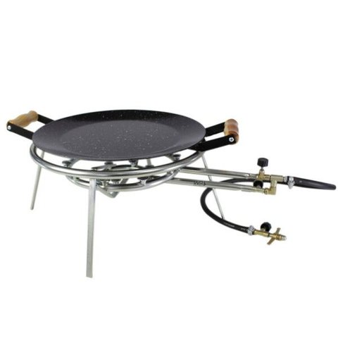 Fogareiro Alta Pressão 16 Caulins + Disco Arado Esmaltado Bifeteiro