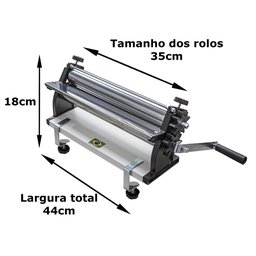 Cilindro Em Aço Cromado Laterais Em Nylon Super Doro - 35 cm - 5