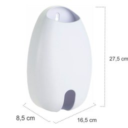 Dispenser Para Sacolas Plásticas - Branco - 4