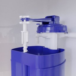 Kit Mecanismo Reparo Completo Entrada e Saída Universal com Boia Acoplada P/ Caixa Descarga | Astra - 9