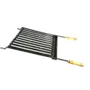 Ver imagem 3 de Grelha Esmaltada Com Coletor de Gordura Canaletas em V