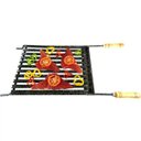 Ver imagem 2 de Grelha Esmaltada Com Coletor de Gordura Canaletas em V