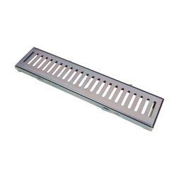 Grelha e Castilho de Aço Galvanizado Chapa 2mm 10x100cm - 2