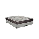 Ver imagem 1 de Cama Box Queen Colchão Gold Espuma D33 Acolchões + Box Sintético 60x158x198 Cor:Branco