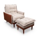 Ver imagem 5 de Poltrona Reclinável com Puff Catena - King House