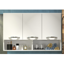 Ver imagem 4 de Armário 3 Portas Aéreo Branco Quarto Multiuso Roupas ClickForte Armário Multiuso