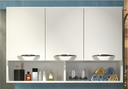 Ver imagem 4 de Armário 3 Portas Aéreo Branco Quarto Multiuso Roupas ClickForte Armário Multiuso