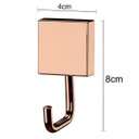 Ver imagem 2 de Gancho Cabide Roupas Toalhas ou Utensílios - Rosé Gold