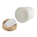 Ver imagem 3 de Kit Pia Cozinha Rosé Gold Lixeira Basculante 5L e Escorredor Pratos e Copos - Branco/Cobre