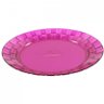 Jogo de Pratos Trama Com 6 Peças Mesa Cozinha - Cores - Rosa - 2