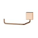 Ver imagem 2 de Porta Papel Higiênico Papeleira 1 Rolo - Rosé Gold