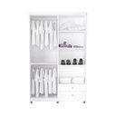 Ver imagem 3 de Quarto de Bebê Louise 4 Portas com Berço Doce Sonho 100 Branco Brilho - Ajl