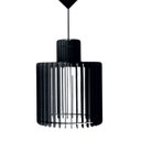 Ver imagem 1 de Luminária Teto tipo Pendente DRINK MDF Completa -:Preta
