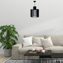 Ver imagem 2 de Luminária Teto tipo Pendente DRINK MDF Completa -:Preta