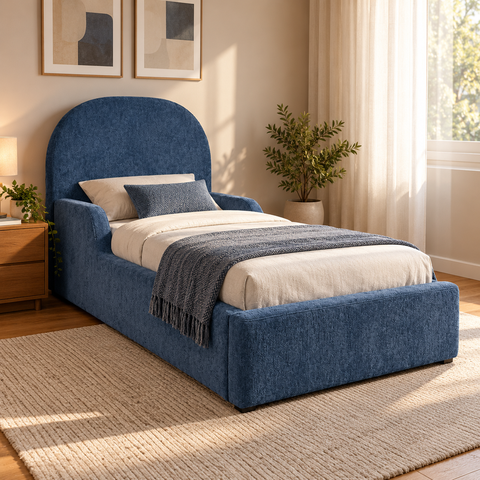 Cama Montessoriana Infantil Lina Divani Premiun Luxo Madeira Reforçada Espuma D-20 L